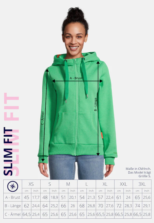 salzhaut Sweatjacke »Sweatjacke SÖÖTE«