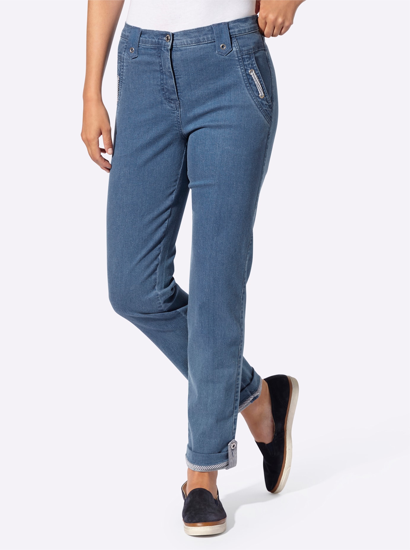 Casual Looks Bequeme Jeans 1 tlg.