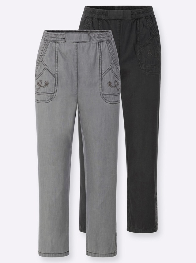 Classic Basics Caprijeans 2 tlg.