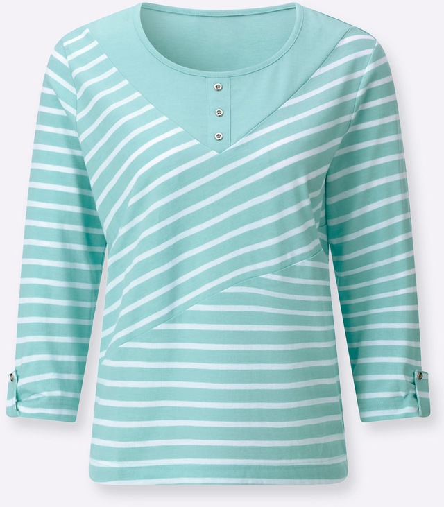 Casual Looks 3/4-Arm-Shirt »Ringelshirt« 1 tlg.