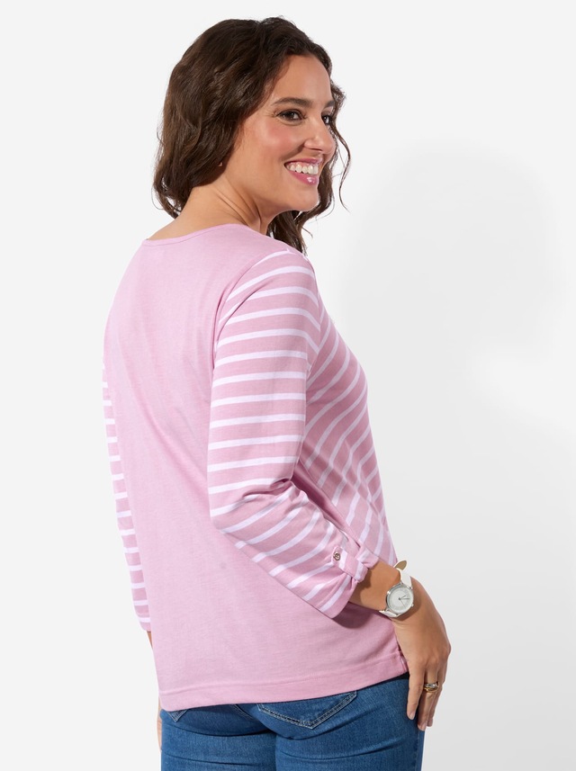Casual Looks 3/4-Arm-Shirt »Ringelshirt« 1 tlg.
