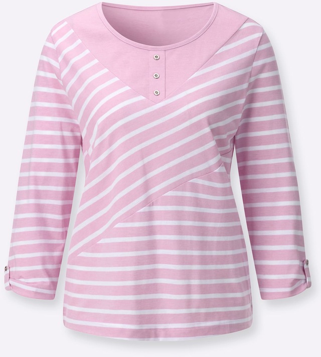 Casual Looks 3/4-Arm-Shirt »Ringelshirt« 1 tlg.