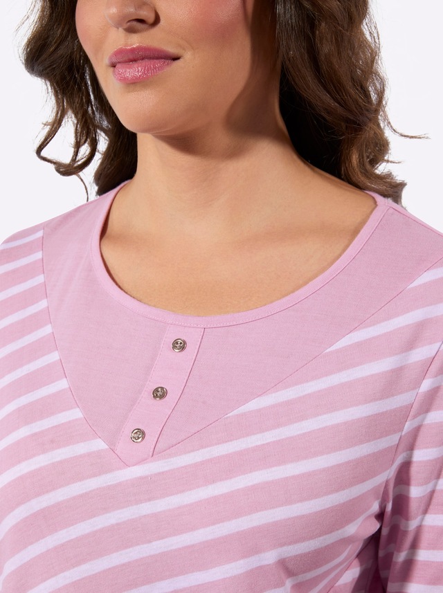 Casual Looks 3/4-Arm-Shirt »Ringelshirt« 1 tlg.