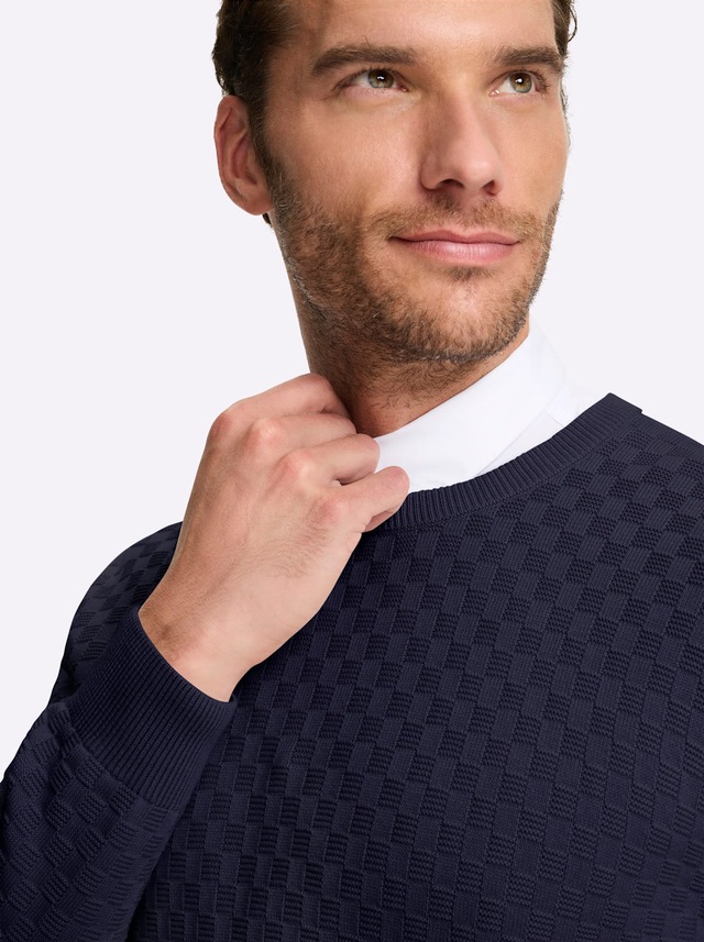 Marco Donati Rundhalspullover »Pullover«