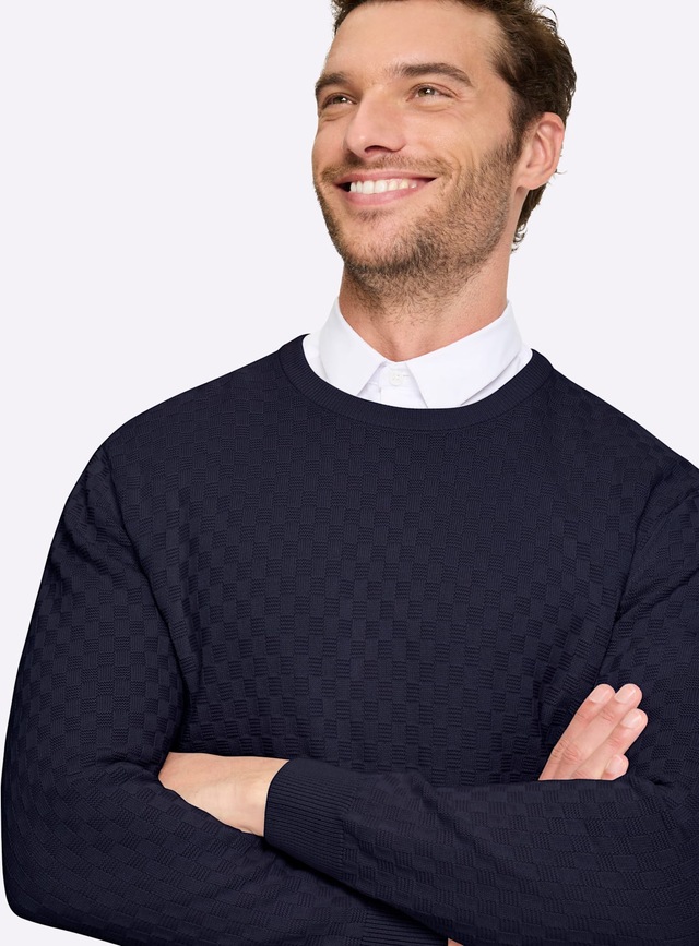 Marco Donati Rundhalspullover »Pullover«