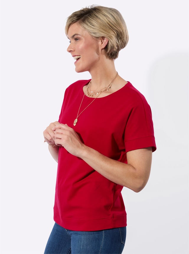 Classic Basics Rundhalsshirt »Halbarmshirt« 1 tlg.