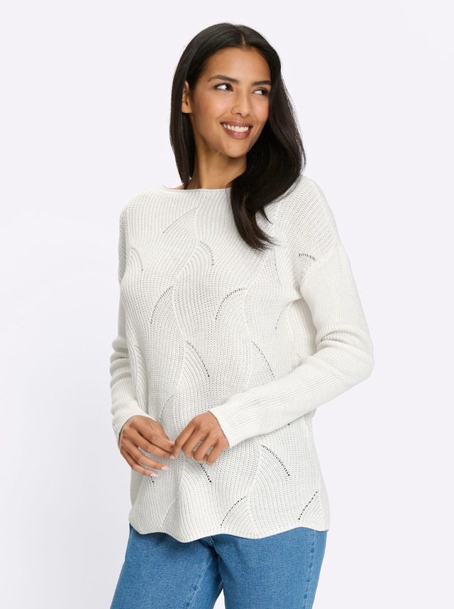 Classic Basics Strickpullover »U-Boot-Pullover«