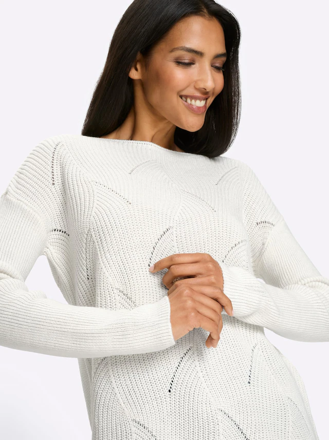 Classic Basics Strickpullover »U-Boot-Pullover«