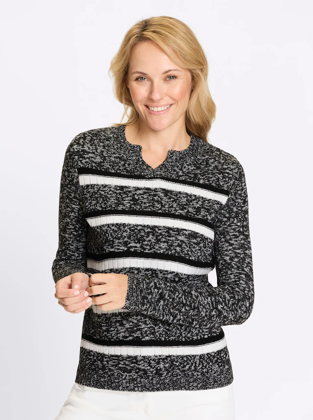 Strickpullover »Ringel-Pullover«