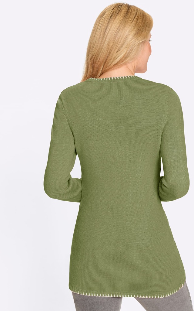 Classic Basics Longpullover »V-Pullover«