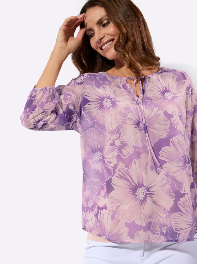 Lady Druckbluse