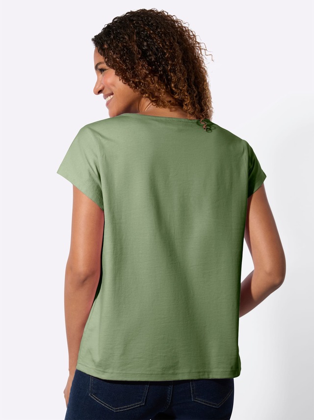 Casual Looks Rundhalsshirt »2er-Pack Shirts« 2 tlg.