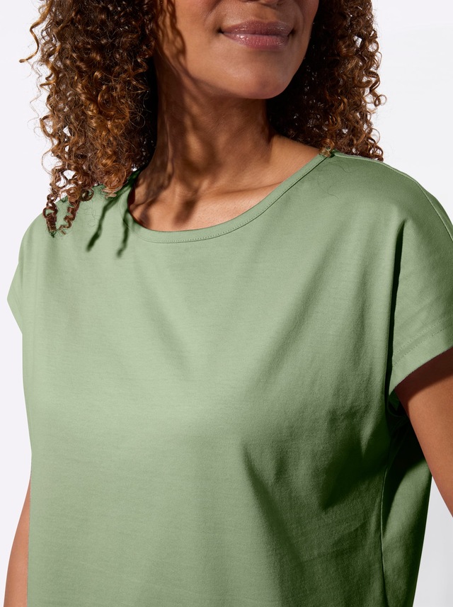 Casual Looks Rundhalsshirt »2er-Pack Shirts« 2 tlg.