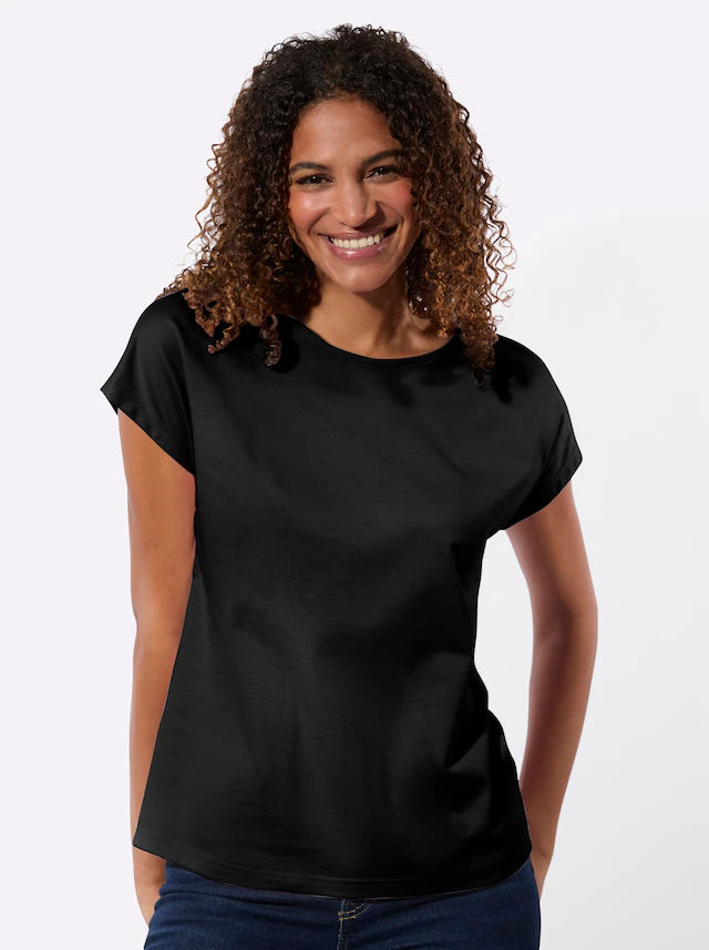 Casual Looks Rundhalsshirt »2er-Pack Shirts« 2 tlg.