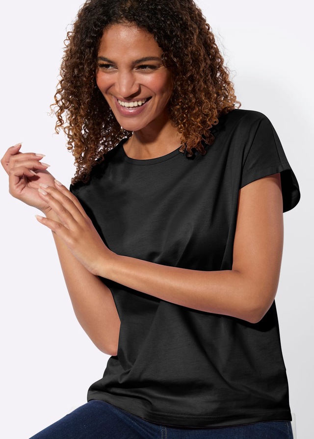 Casual Looks Rundhalsshirt »2er-Pack Shirts« 2 tlg.