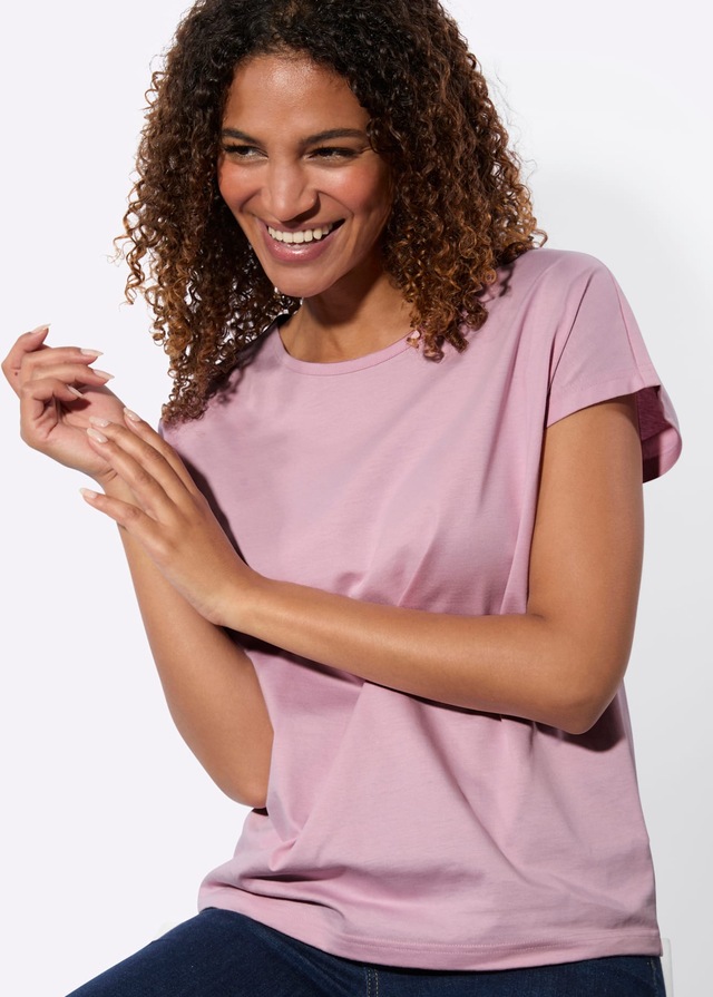 Casual Looks Rundhalsshirt »2er-Pack Shirts« 2 tlg.