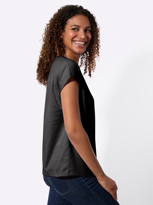 Casual Looks Rundhalsshirt »2er-Pack Shirts« 2 tlg.