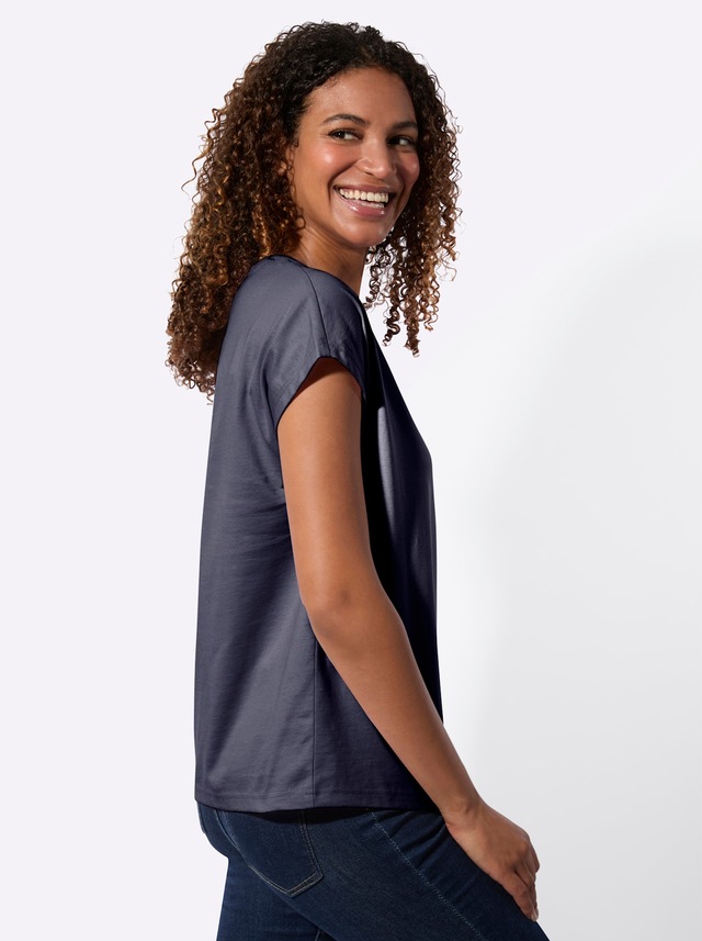 Casual Looks Rundhalsshirt »2er-Pack Shirts« 2 tlg.