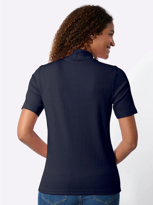 Casual Looks Stehkragenshirt »Stehkragen-Shirt« 1 tlg.