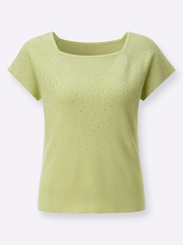 creation L Rundhalspullover »Lyocell-Viskose-Pullover«