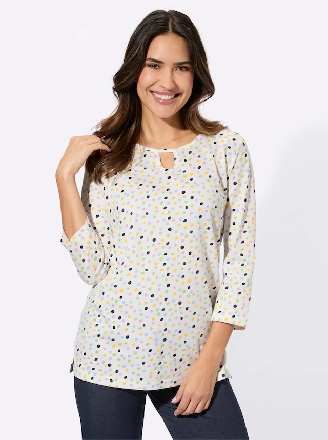 3/4-Arm-Shirt »Freizeitshirt« 1 tlg.