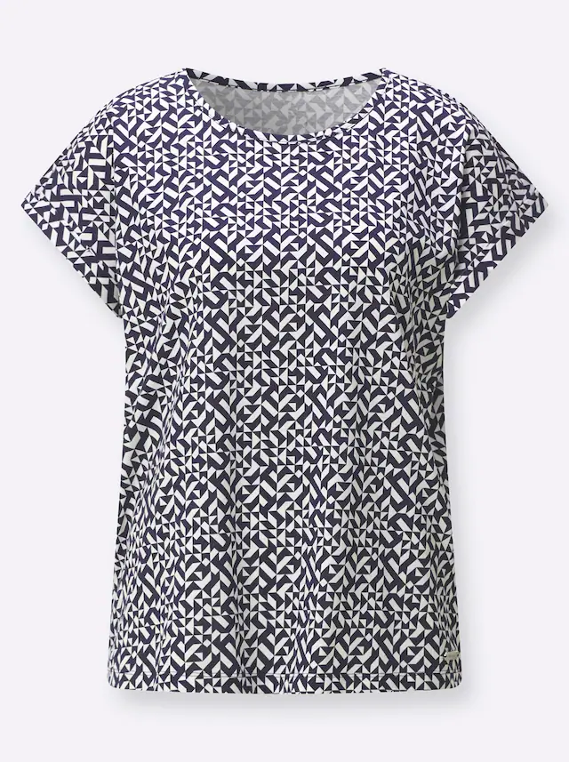 Casual Looks Print-Shirt »Druck-Shirt« 1 tlg.