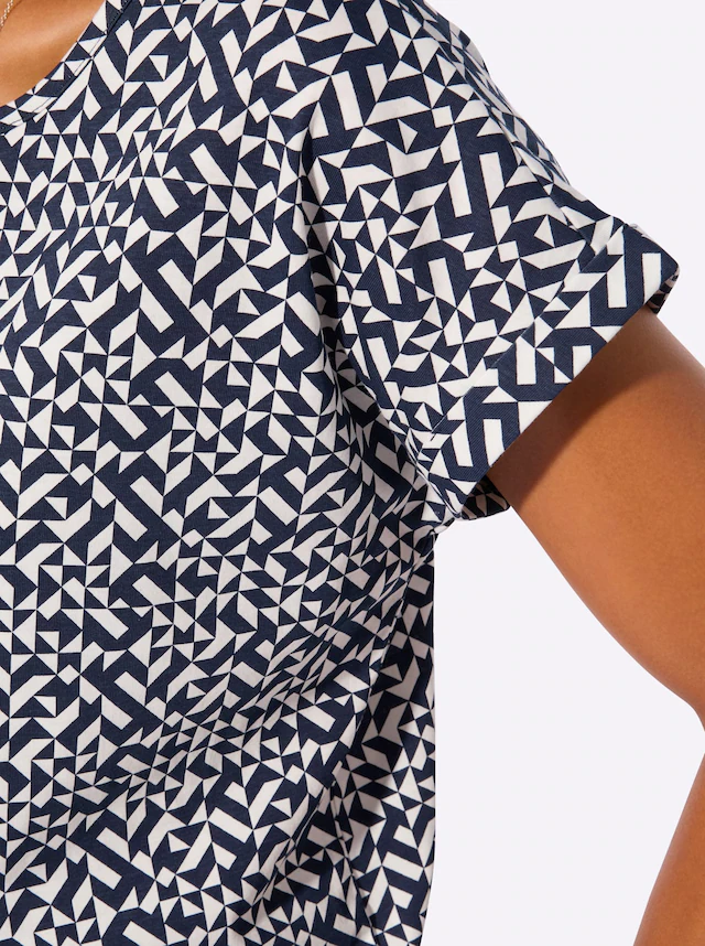 Casual Looks Print-Shirt »Druck-Shirt« 1 tlg.