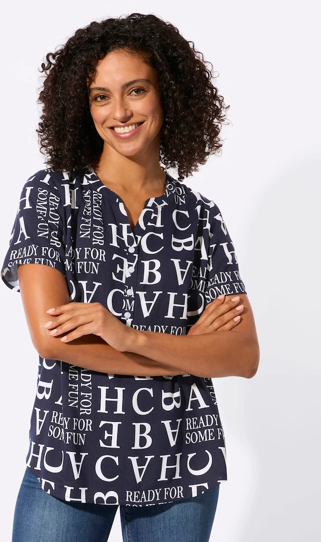 Casual Looks Druckbluse