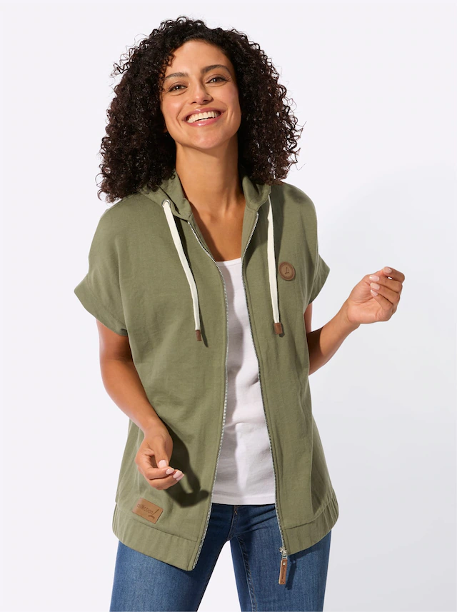 Casual Looks Shirtjacke »Sweatjacke« 1 tlg.