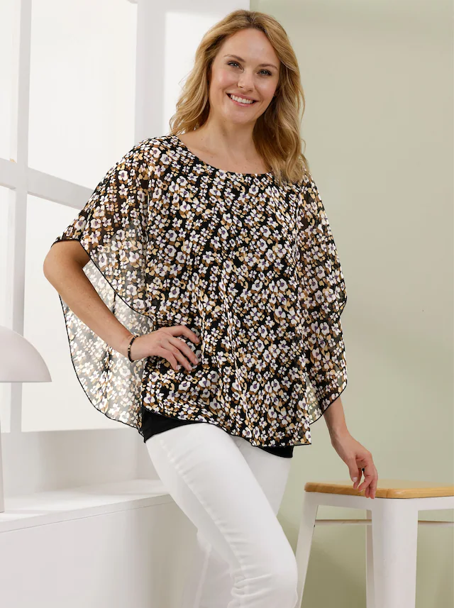 Classic Basics Schlupfbluse