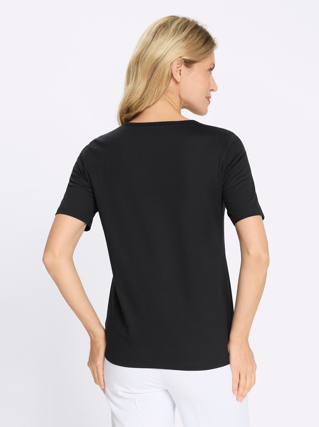Classic Basics Rundhalsshirt »Kurzarm-Shirt« 1