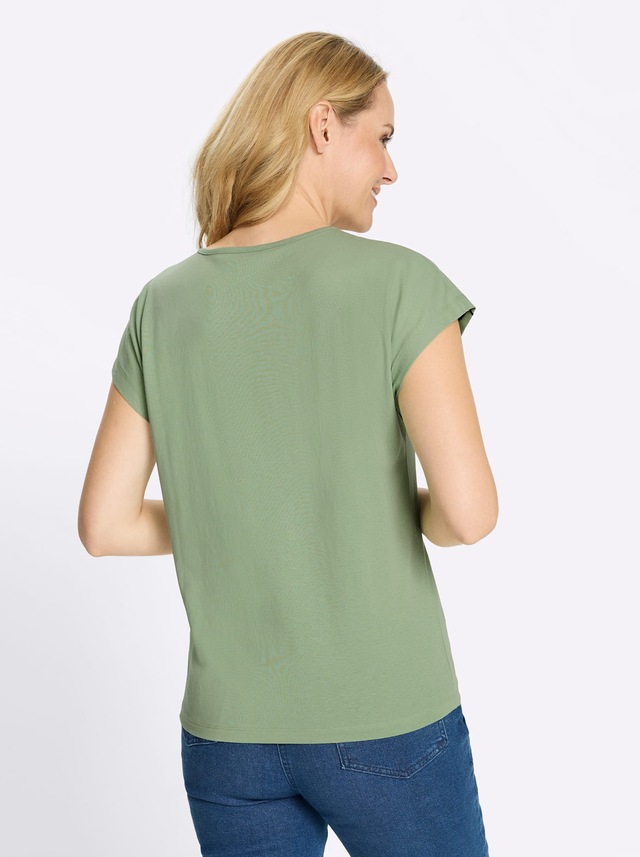 Classic Basics Rundhalsshirt »Rundhals-Shirt« 1 tlg.