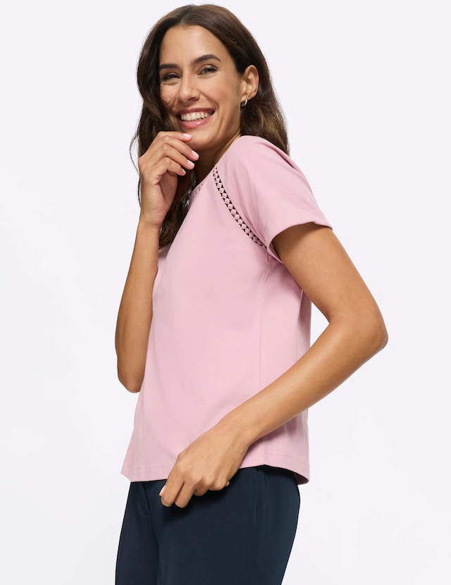 Inspirationen Rundhalsshirt »Rundhals-Shirt« 1 tlg.
