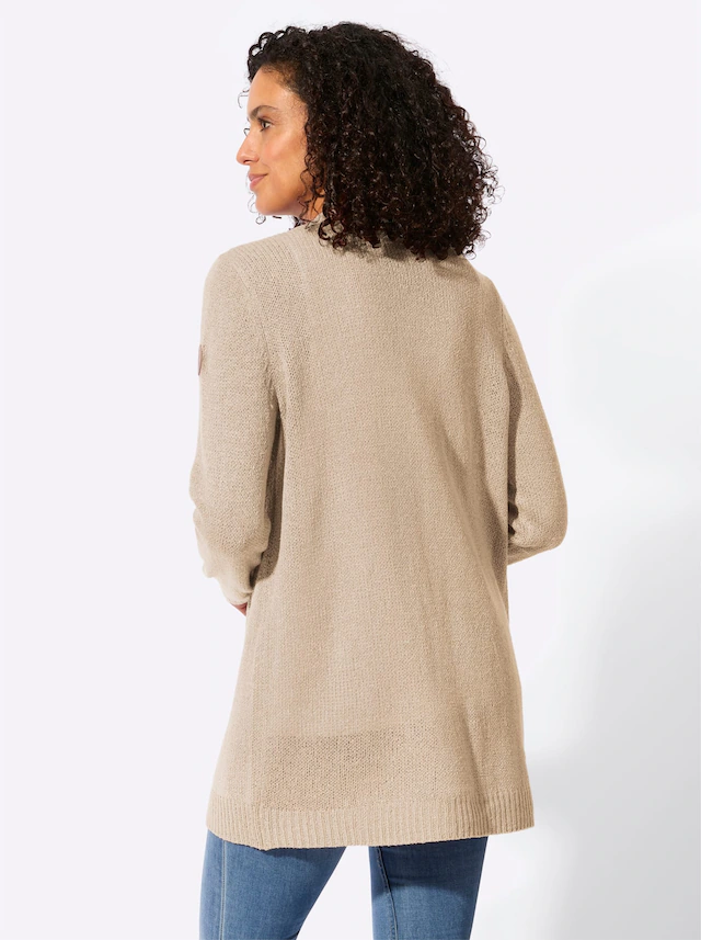 Casual Looks Longstrickjacke