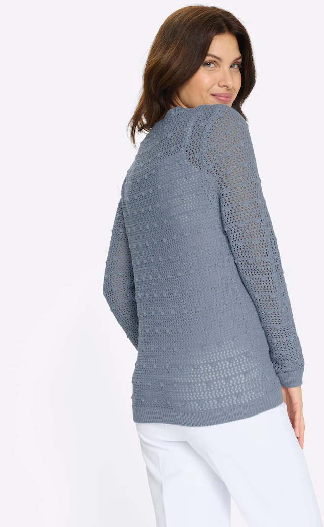 Classic Basics Ajourpullover »Rundhals-Pullover«
