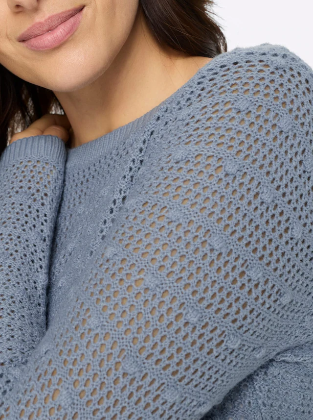 Classic Basics Ajourpullover »Rundhals-Pullover«