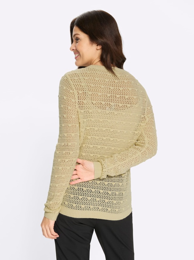 Classic Basics Ajourpullover »Rundhals-Pullover«