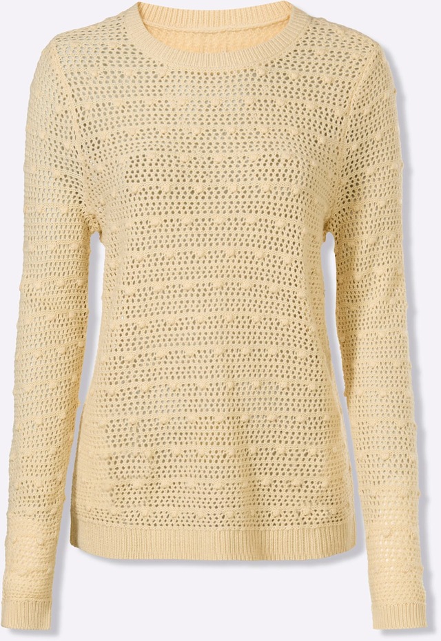 Classic Basics Ajourpullover »Rundhals-Pullover«