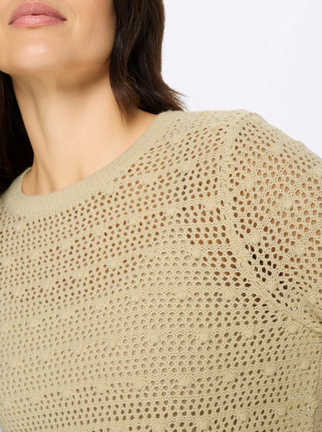 Classic Basics Ajourpullover »Rundhals-Pullover«