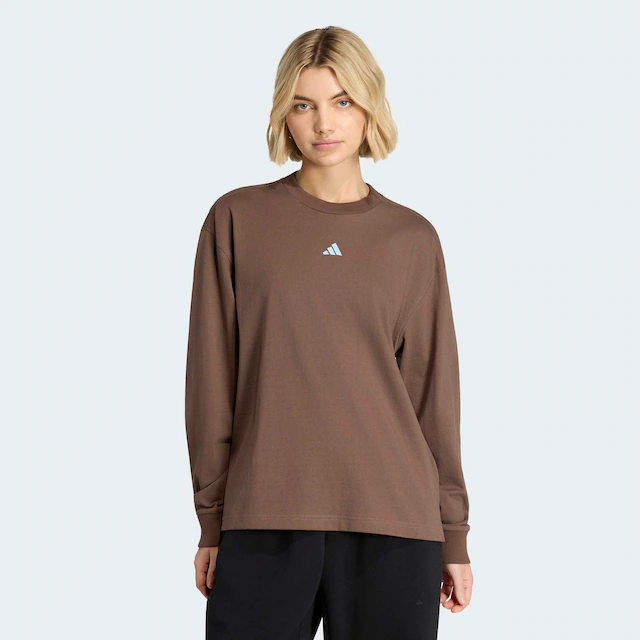 adidas Sportswear Funktionsshirt »3 STRIPES STUDIO BOYFRIEND LONGSLEEVE«