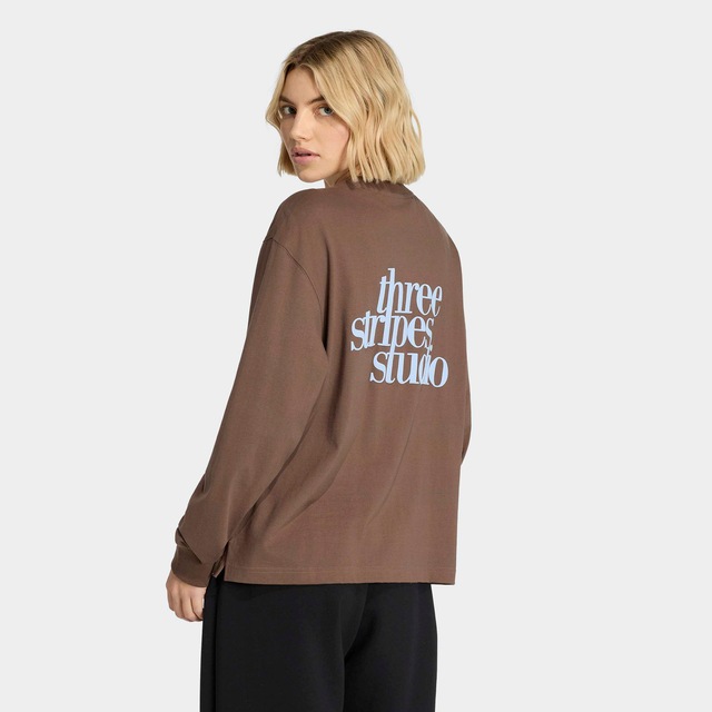 adidas Sportswear Funktionsshirt »3 STRIPES STUDIO BOYFRIEND LONGSLEEVE«