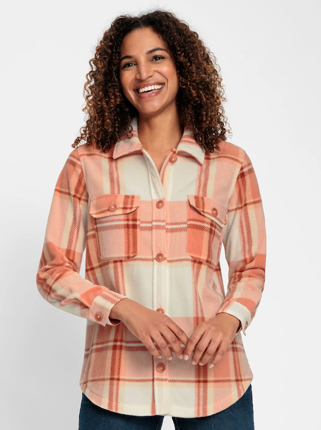 Casual Looks Fleeceshirt »Fleece-Bluse« 1