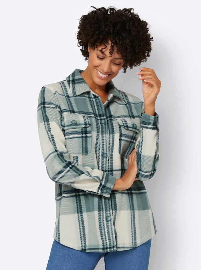 Casual Looks Fleeceshirt »Fleece-Bluse« 1