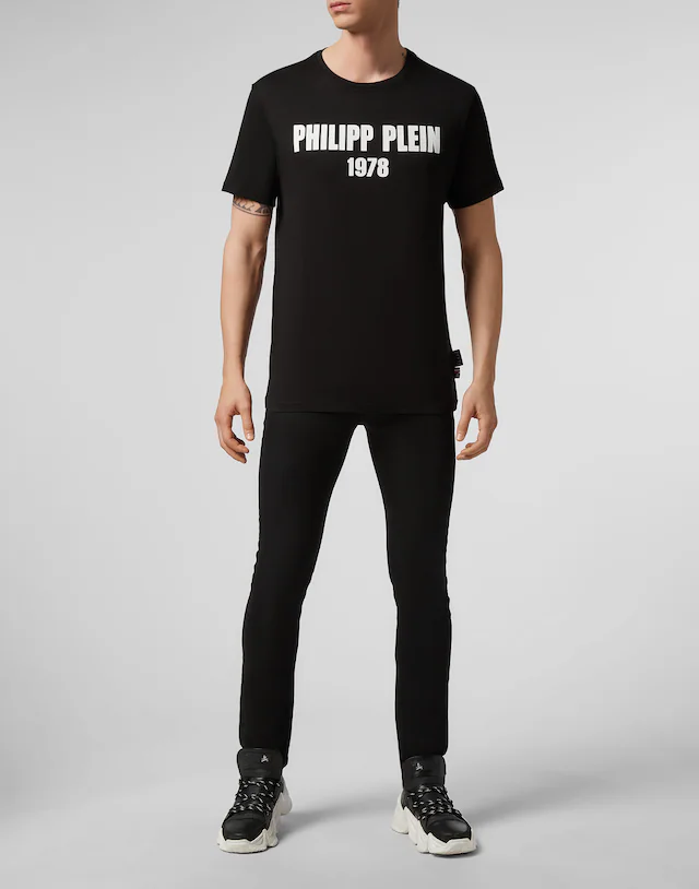 PHILIPP PLEIN T-Shirt »Kurzarm-Rundhals-T-Shirt«