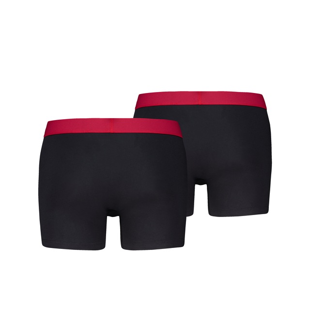 Levi's® Boxershorts »LEVIS MEN TWILL WB BOXER BRIEF 2P« ohne Eingriff, Stretchbund