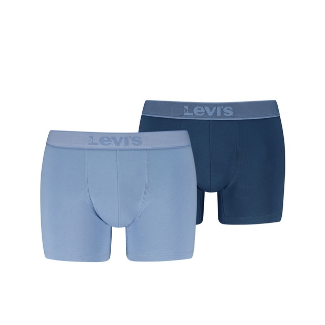 Levi's® Boxershorts »LEVIS MEN TWILL WB BOXER BRIEF 2P« ohne Eingriff, Stretchbund