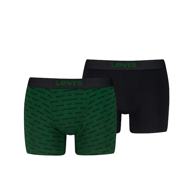 Levi's® Boxershorts »LEVIS MEN LOGO AOP BOXER BRIEF 2P«