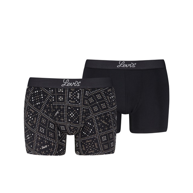 Levi's® Boxershorts »LEVIS MEN BANDANA AOP BOXER BRIEF 2P«