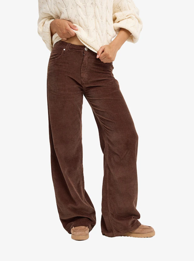 Roxy Cordhose »SURF CRUSH CORD« Wide-Leg-Passform, mit markanter Cord-Struktur, sportlicher Stil