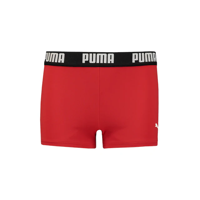 PUMA Badehose »PUMA SWIM BOYS LOGO TRUNKS« mit elastischem Bund, für Boys, Logoschriftzug